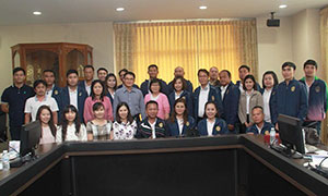 มหาวิทยาลัยราชภัฏลำปาง ให้การต้อนรับคณะศึกษาดูงานจากมหาวิทยาลัยราชภัฏสกลนคร