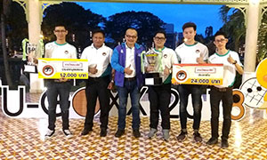 DPU เจ๋ง กวาด 2รางวัล แชมป์หมากล้อมอุดมศึกษา
