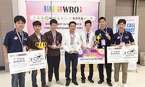 มทร.ล้านนา คว้ารางวัลชนะเลิศในการการแข่งขันหุ่นยนต์ WRO รอบชิงชนะเลิศประเทศไทย ได้ตั๋วเป็นตัวแทนประเทศไทยเข้าร่วมแข่งขันระดับนานาชาติ