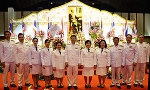 คณะผู้บริหารมทร.ล้านนา ร่วมงานพิธีวันคล้ายวันสวรรคตพระบาทสมเด็จพระจอมเกล้าเจ้าอยู่หัว รัชกาลที่ 4