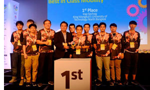 ทีมหุ่นยนต์ "iRap Sechzig" มจพ. คว้ารางวัลชนะเลิศอันดับ 2 และได้รับรางวัล Best in Class Mobility เวทีระดับโลก