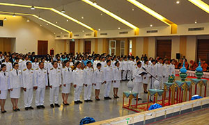 ราชมงคลสุวรรณภูมิร่วมใจถวายพระพรชัยมงคล