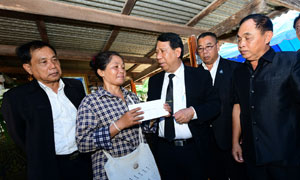 เลขาอาชีวะสั่งการระดมให้ช่วเหลือครอบครัวนักศึกษาวิทยาลัยเทคนิคศรีสะเกษเต็มที่