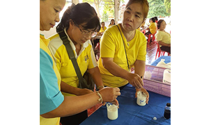 ม.พะเยา ลงพื้นที่ชุมชน สอนทำ Hand Cream พัฒนาเป็นผลิตภัณฑ์สร้างรายได้ให้ชุมชน