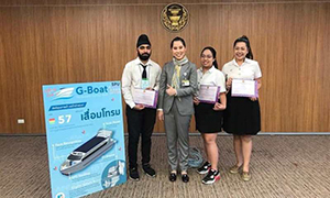 สุดยอดนวัตกรรม G-Boat “เรือพลังงานไฟฟ้า โซล่าเซลล์ IOT” วัดคุณภาพน้ำ ฝีมือเยาวชนคนรุ่นใหม่ SPU คว้ารางวัล โครงการ Active Citizenship