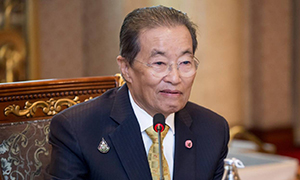 หม่อมเต่า เยี่ยมศูนย์รับเรื่องราวร้องทุกข์ (โควิด-19) สำนักงานประกันสังคม กระทรวงแรงงาน