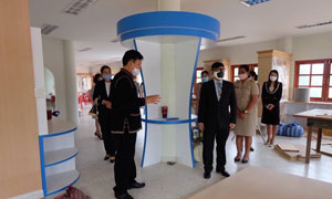 เลขาธิการ กศน. ตรวจเยี่ยมห้องสมุดเฉลิมราชกุมารี ก่อนเปิดปลายปีนี้