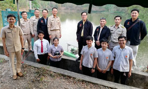 เรือเก็บขยะบนผิวน้ำ ว.การอาชีพเถิน รับรางวัลนวัตกรรมสร้างแรงบันดาลใจ