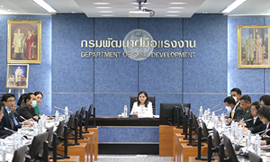 นฤมล หารือร่วมภาคอุตสาหกรรม ยกระดับฝีมือแรงงานไทย