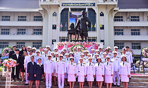 ม.มหาสารคามร่วมถวายราชสักการะ พระบาทสมเด็จพระจุลจอมเกล้าเจ้าอยู่หัว เนื่องในวันปิยมหาราช  