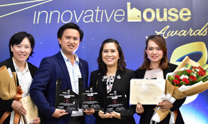 ผศ.ดร.อรรณพ  ทัศนอุดม คว้ารางวัลผลงานวิจัยเด่น 3 รางวัล งาน Innovative House Awards 2020