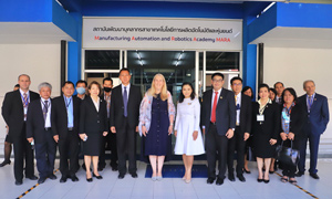 ก.แรงงาน จับมือเอกชนสัญชาติสวิส หนุน MARA พัฒนาคนด้านเทคโนโลยีอัตโนมัติ