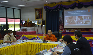 กศน.จันทบุรี จัดประชุมติดตามผลการดำเนินงานถวายผ้าพระกฐินพระราชทานของ  กศน. ประจำปี พุทธศักราช 2565