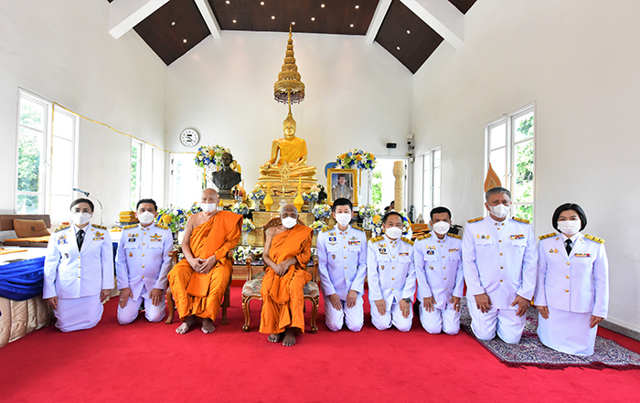 ก.แรงงาน ทอดผ้าป่าพระราชทาน สมทบทุนโครงการทุนเล่าเรียนหลวง สำหรับพระสงฆ์ไทย ประจำปี 2565