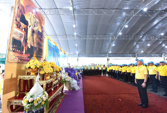 กระทรวงแรงงานร่วมเครือข่ายแรงงานจิตอาสา จัดงานเฉลิมพระเกียรติฯ "ในหลวง" บริการประชาชน ฟรี