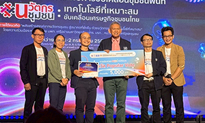คณะทำงานวิจัยกาแฟชุมชน มทร.ล้านนา คว้า 3 ในการประชุมและนิทรรศการ “นวัตกรชุมชน” ผลักดันงานวิจัยสู่เศรษฐกิจฐานรากอย่างยั่งยืน