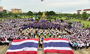 จากรั้วราชมงคล สู่แนวหน้าของประเทศ “มทร.ธัญบุรี ส่งใจถึงทหารไทยผู้กล้า”  แสดงพลังรักชาติ อย่างสร้างสรรค์