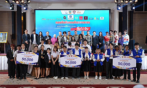 นักศึกษา มทร.กรุงเทพ เสนอผลงาน &ldquo;เมาแล้วซิ่ง นอนนิ่งให้เก็บ&rdquo; คว้ารางวัลรองชนะเลิศรณรงค์ &ldquo;เมาไม่ขับ&rdquo;