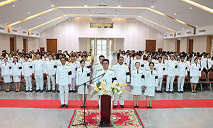 ราชมงคลสุวรรณภูมิ จัดพิธีถวายพระพรชัยมงคล เนื่องในโอกาสวันเฉลิมพระชนมพรรษา 28 กรกฎาคม 2569